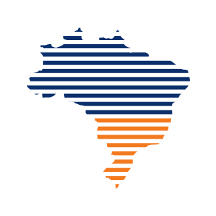 Mapa do Brasil listrado Engenharia Geral